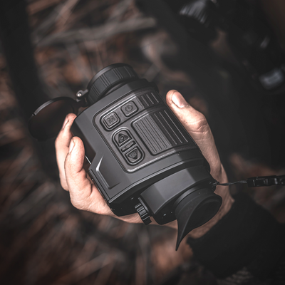 Buru 35 elite II LRF Thermal Monocular w LRF, 384x288px, 3.4-13.6x